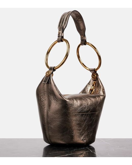 Chloé White Bracelet Small Leather Shoulder Bag