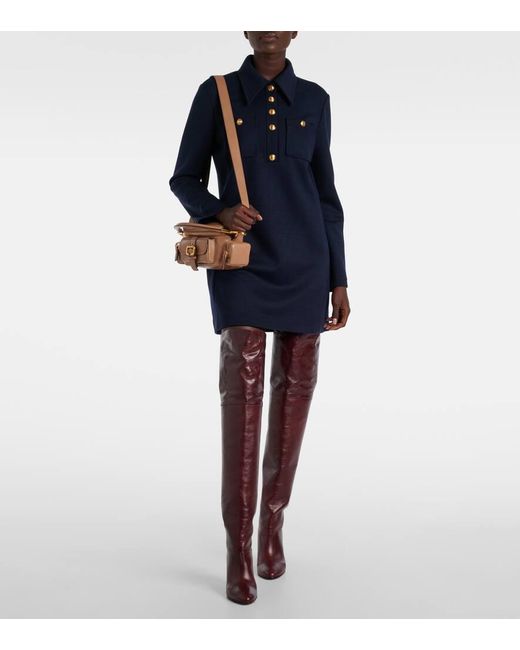 Botas Mosqueteras Eve De Piel Chloé de color Red