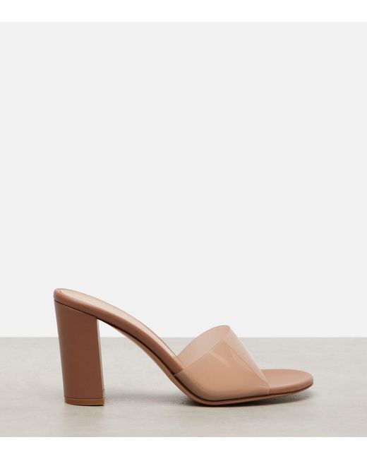 Gianvito Rossi Natural 85 Mules