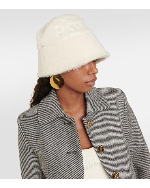 Patou Natural Logo Bucket Hat