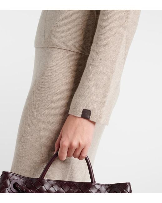 Max Mara Natural Baffo Cashmere Sweater