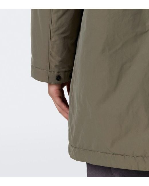 Stone Island Green Compass Car Coat for men
