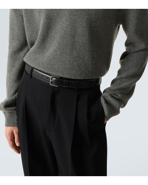 The Row Guertel Classic Aus Leder in Black für Herren