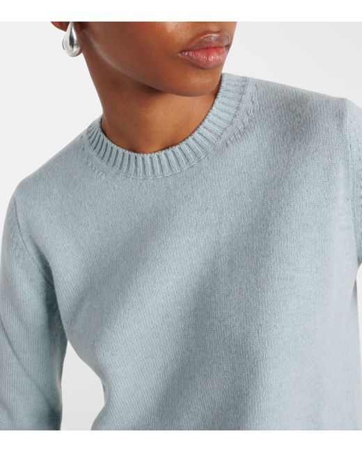Loro Piana Blue Cashmere Sweater