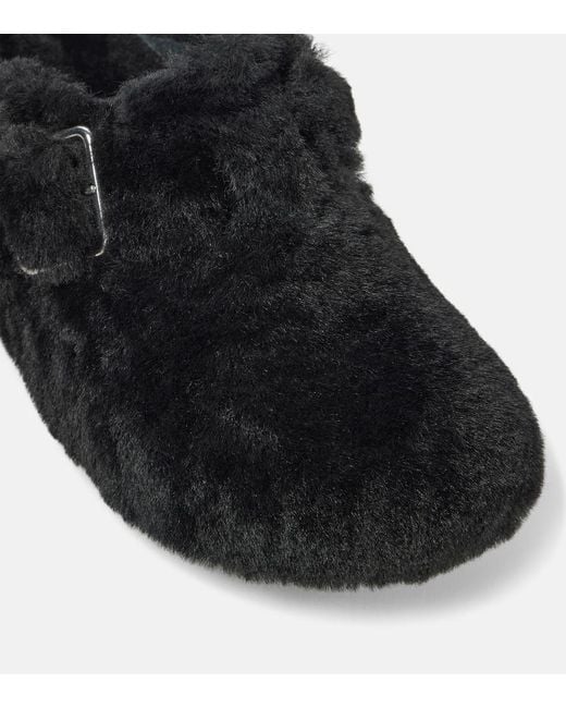 Mules Boston di Birkenstock in Black