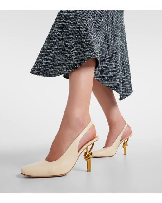 Bottega Veneta Natural Knot Pump