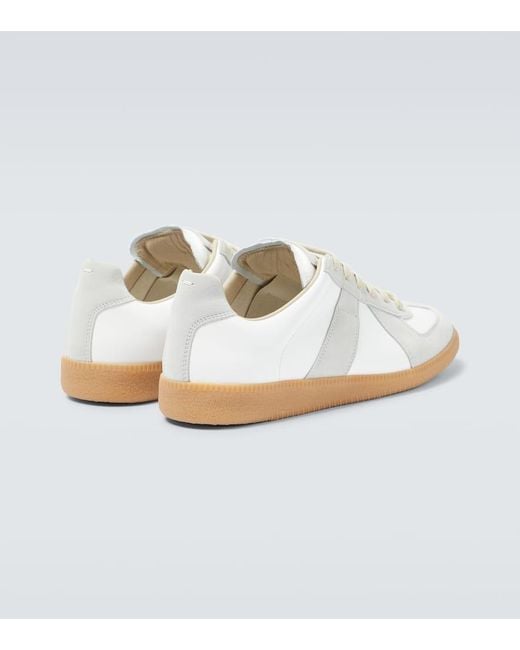 Maison Margiela Sneakers Replica Aus Leder in White für Herren