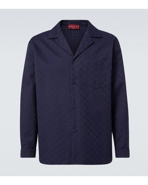 Camicia di Gucci in Blue da Uomo
