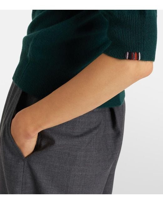 Extreme Cashmere Green N°400 Mel Cashmere Sweater