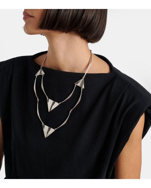 Isabel Marant White Blair Necklace