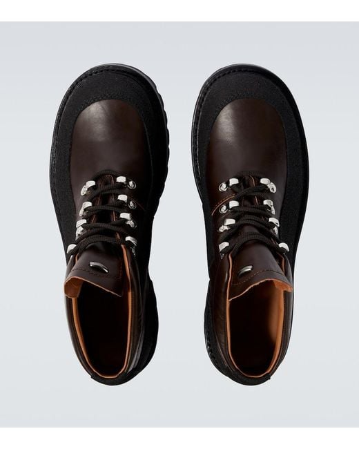 Our Legacy Black Quest Leather Shoes for men