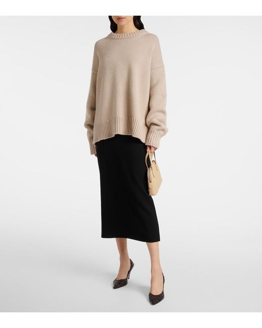 The Row Natural Ingrid Leather Tote Bag