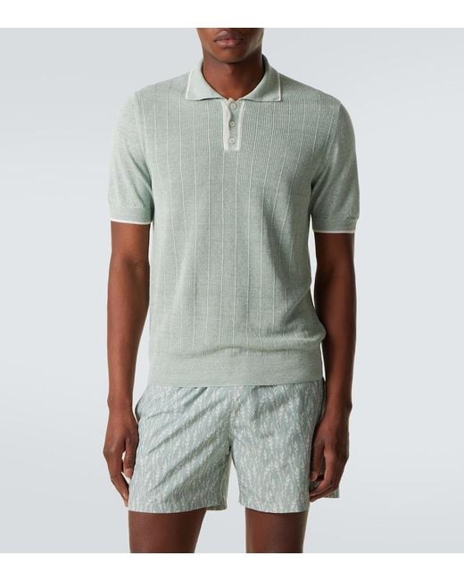 Polo Dodo di Fedeli in Green da Uomo
