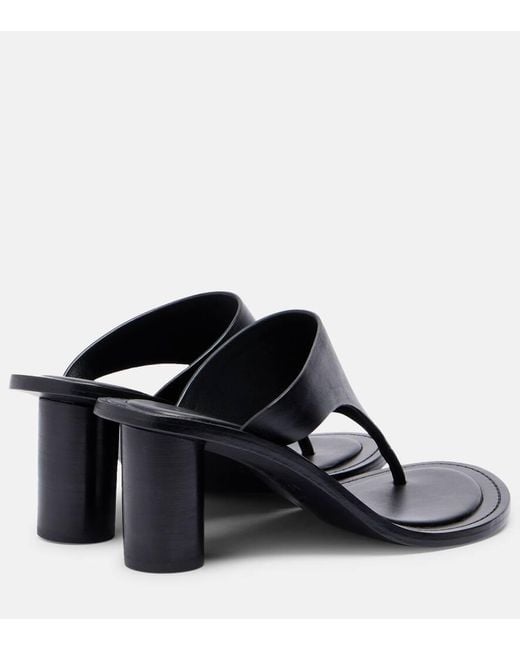 Tongs Hardie En Cuir A.Emery en coloris Black