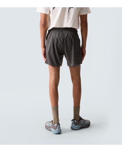 Satisfy Gray Techsilk 5" Running Shorts for men