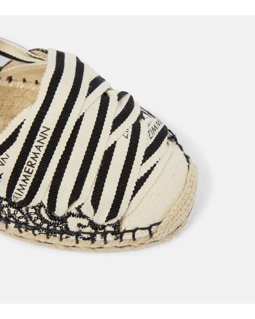 Zimmermann Metallic Espadrilles Sol