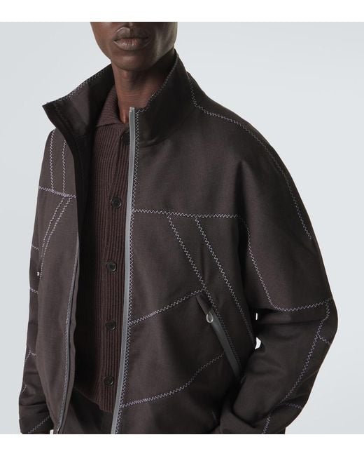Kiko Kostadinov Brown Fosco Virgin Wool Jacket for men