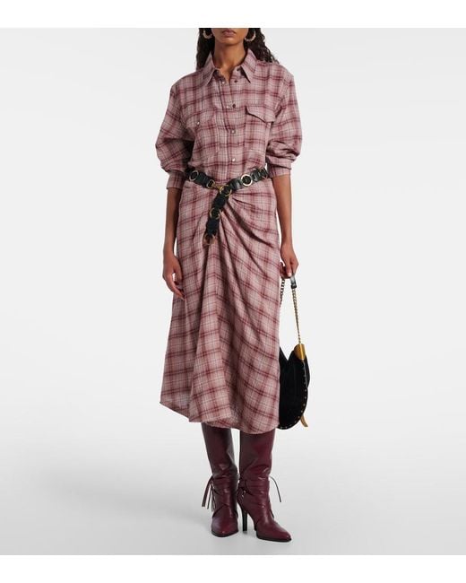 Isabel Marant Pink Marant Etoile "Yalisa" Shirt