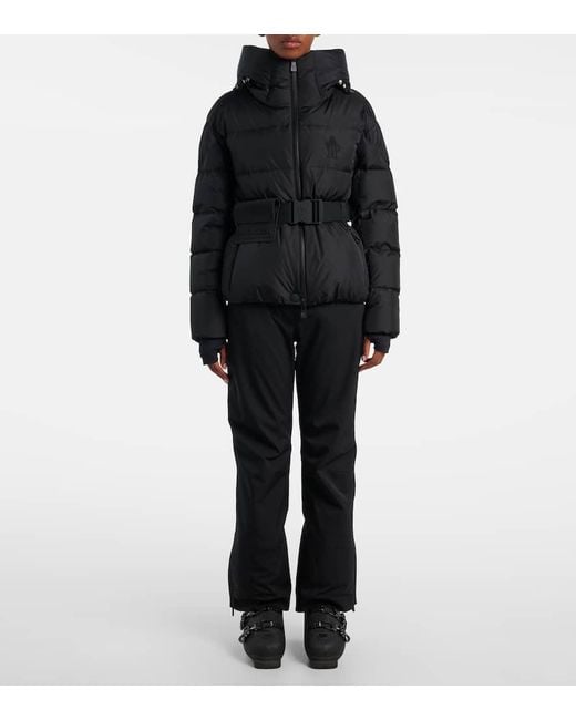 Moncler Black Skijacke Bouquetin