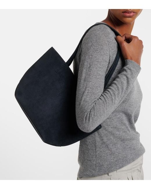 Shopper Park Edge Medium di The Row in Blue