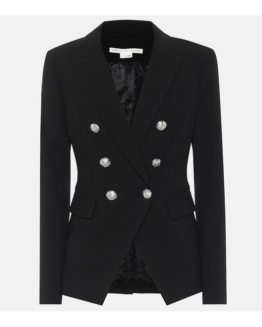 Veronica Beard Black Miller Dickey Jacket