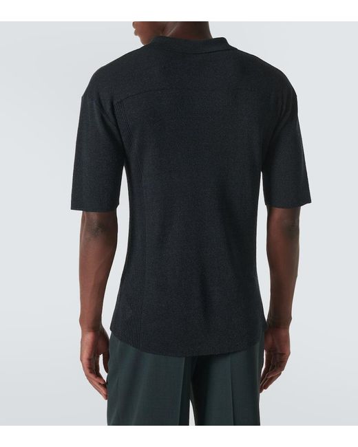 Polo Reggie En Lin Melange The Row pour homme en coloris Black