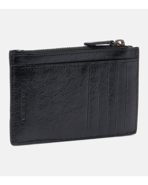 Balenciaga Black Le City Leather Wallet