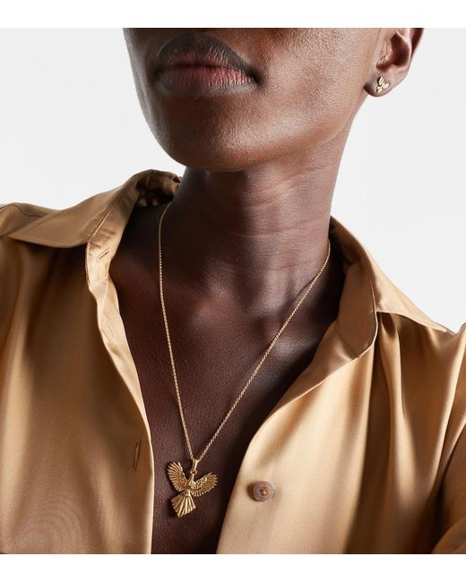 Anita Ko White Phoenix 18Kt Pendant Necklace