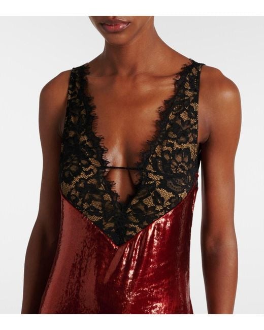 The New Arrivals Ilkyaz Ozel Red Raine Dress