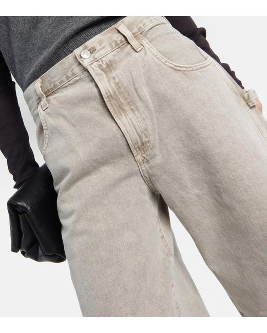 Jean Ample Magda Carpenter Agolde en coloris Gray