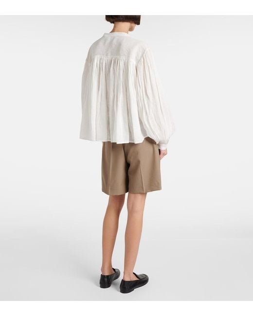 Blusa De Ramio Rohe de color White