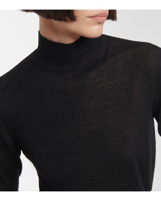 Joseph Black Cashair Cashmere Turtleneck Sweater