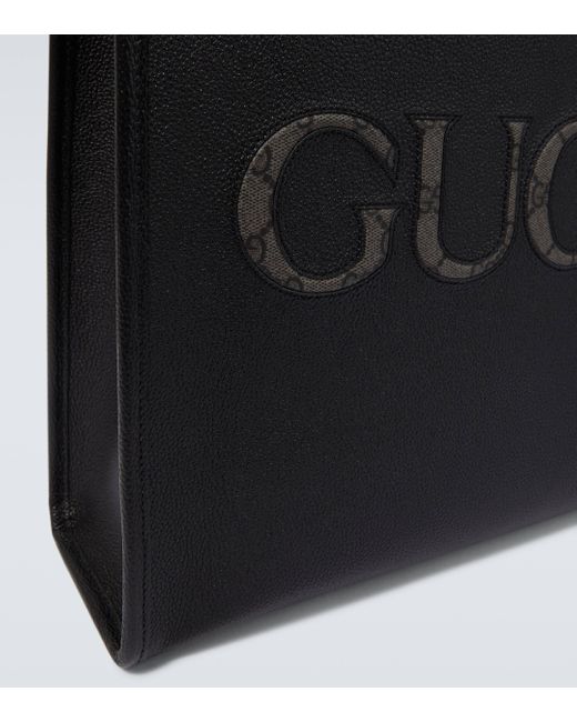 Cabas Medium en cuir Gucci pour homme en coloris Black