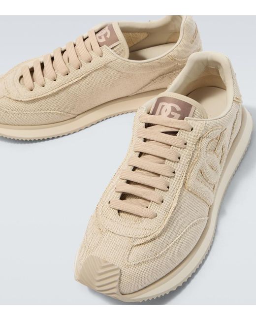 Dolce & Gabbana Natural Dg Cushion Sneaker for men
