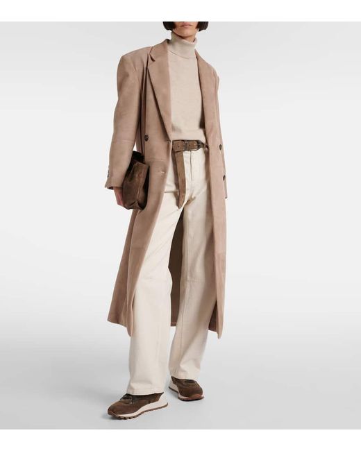 Sneakers Runner di Brunello Cucinelli in Brown