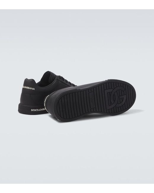 Dolce & Gabbana Black Sneakers for men