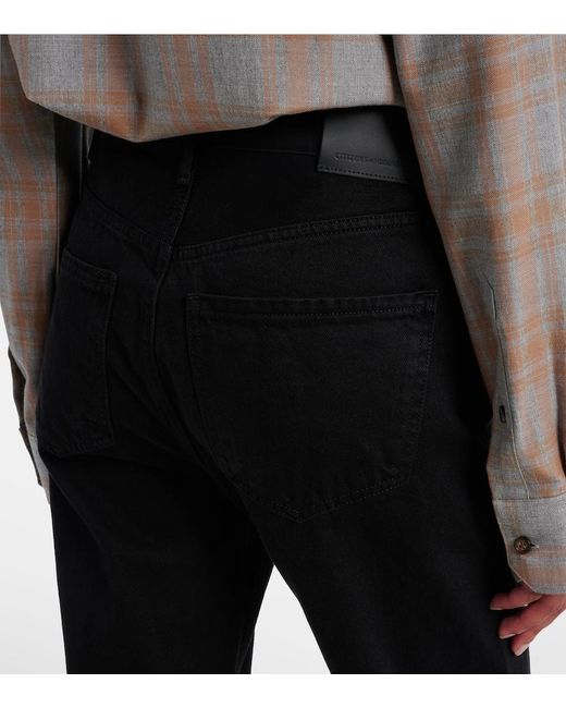 Citizens of Humanity Blue Blaine High-Rise Straight Jeans