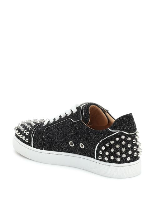 Christian Louboutin Sneakers Vieira 2 aus Leder in Schwarz