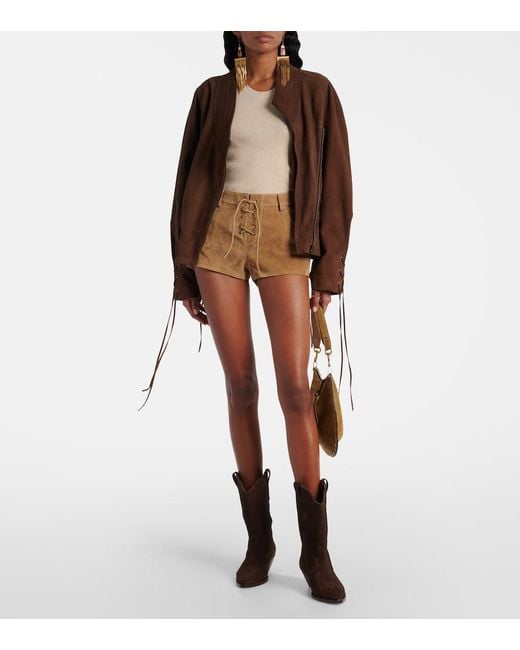 Isabel Marant Brown Duerto Suede Ankle Boots