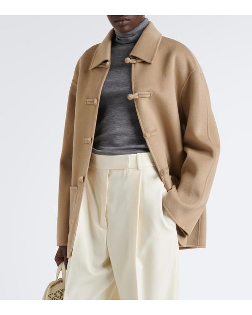 Rohe Natural Wool And Cashmere Jacket