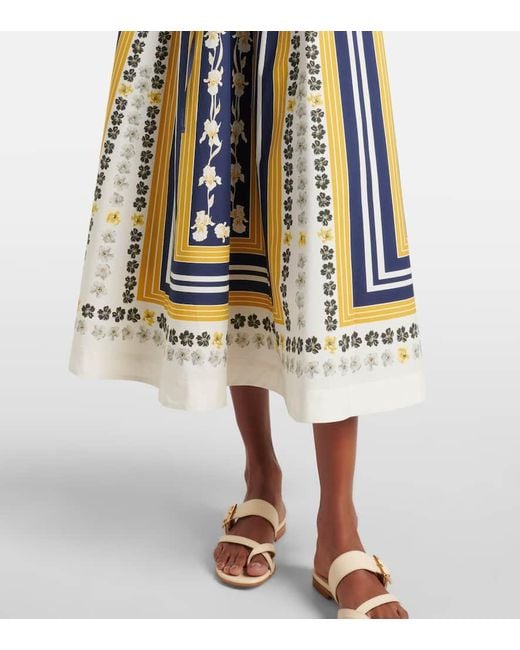 Jupe Midi Imprimee En Coton LaDoubleJ en coloris Multicolor