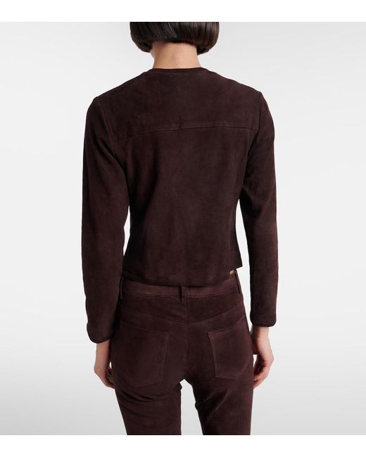Stouls Brown Astrid Suede Cardigan