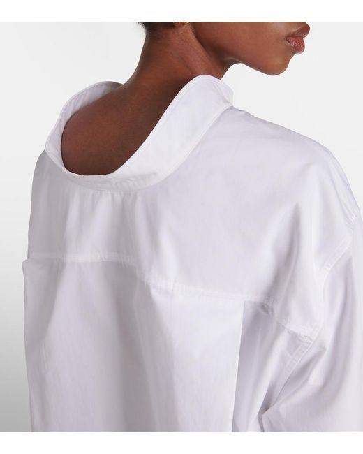 FFORME White Chris Couture Cotton Shirt