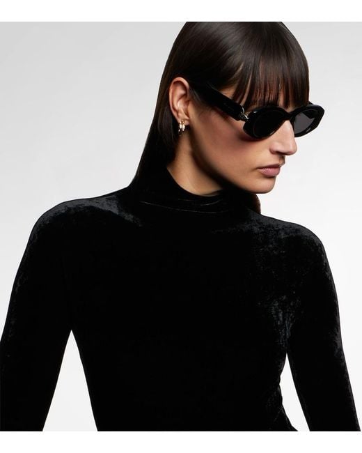 BVLGARI Brown Serpenti Forever Oval Sunglasses