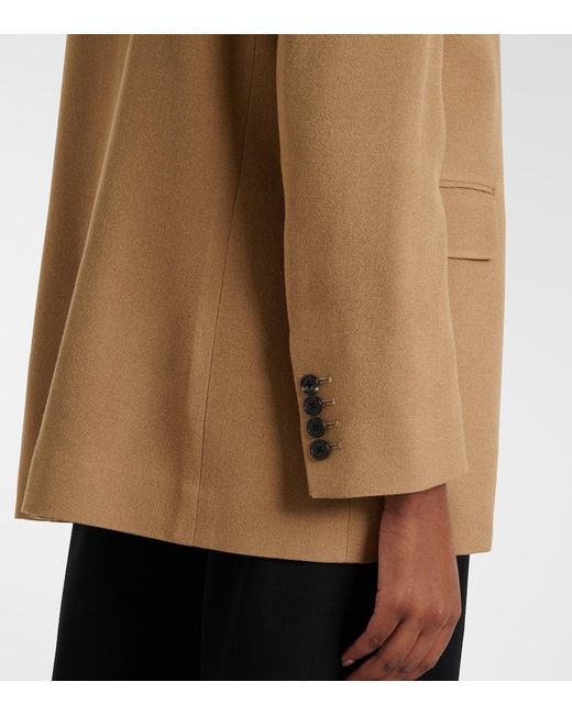 The Row Natural Ezri Silk Blazer