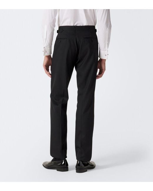 Ralph Lauren Black Wool Tuxedo for men