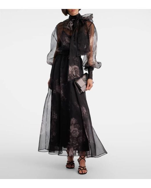 Gonna Lunga Hypnotic di Zimmermann in Black