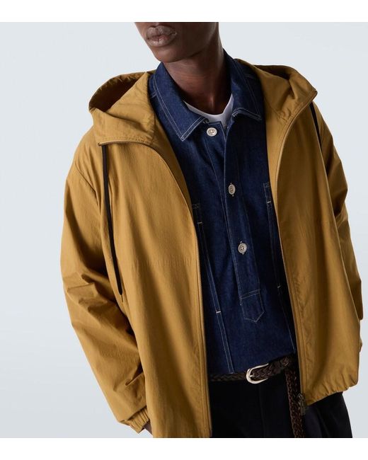 Studio Nicholson Metallic X Aaron Levine Cotton-Blend Jacket for men
