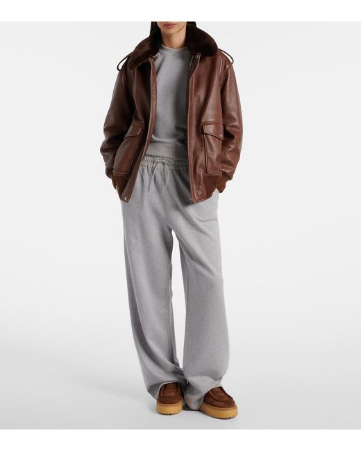 Prada Brown Suede Platform Desert Boots