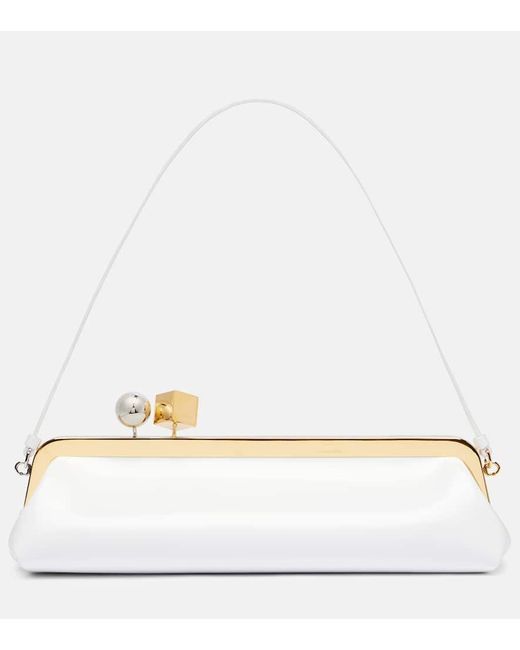 Pochette Salon En Cuir Jacquemus en coloris White